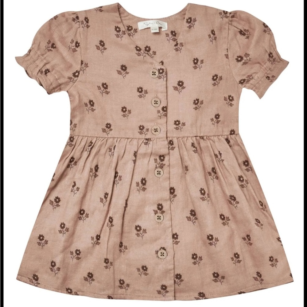 Rylee & Cru Jeanette Dress English Rose size 2-3y